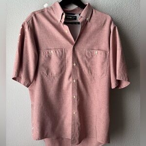 Roundtree and Yorke Men’s short sleeve button down